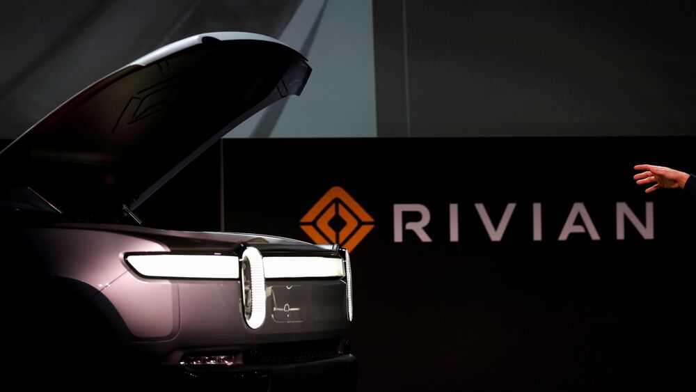 美國新創電動車公司Rivian9日首度公開發行股票（IPO），為今年以來最大規模，全美史上第六大上市案。（圖／路透社）