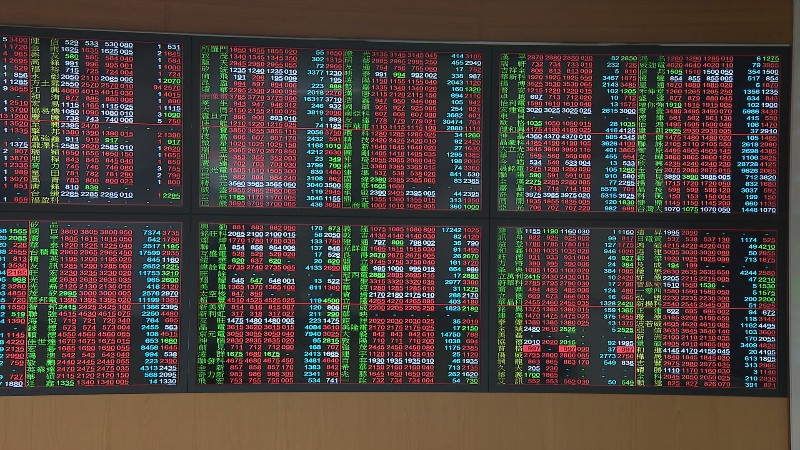 電子、航運雙管齊下，台股今日上漲172點，但本月累計重挫1101點，創下1991年以來最差4月天。（非凡新聞資料照）