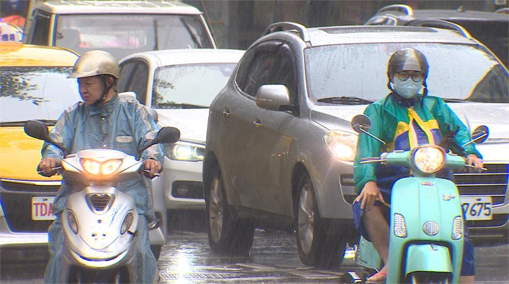 梅花外圍環流為北、東北部帶來雨勢。圖／台視新聞（資料畫面）