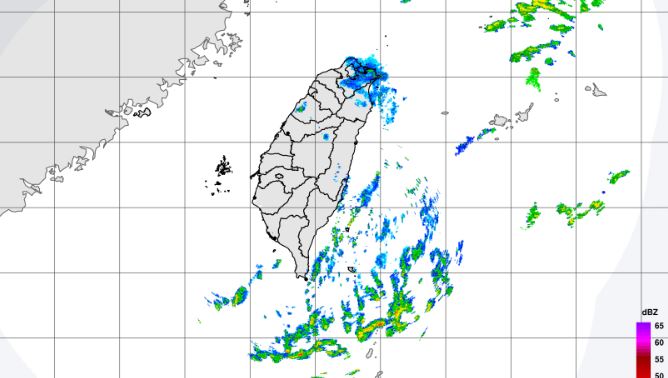 冷氣團襲「清晨9.3°C」 。圖／氣象局提供