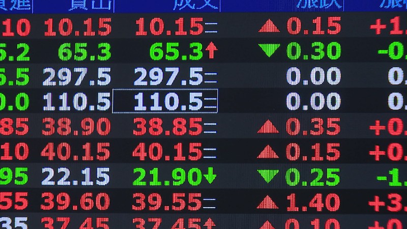 台股今（7）日在15800點之上橫盤區間震盪，加權指數終場小漲25.73點。（非凡新聞資料照）