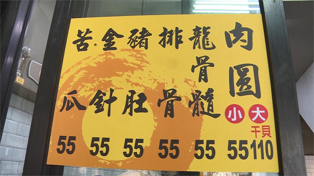 彰化名店「阿三肉圓」肉圓從每顆50元漲到55元