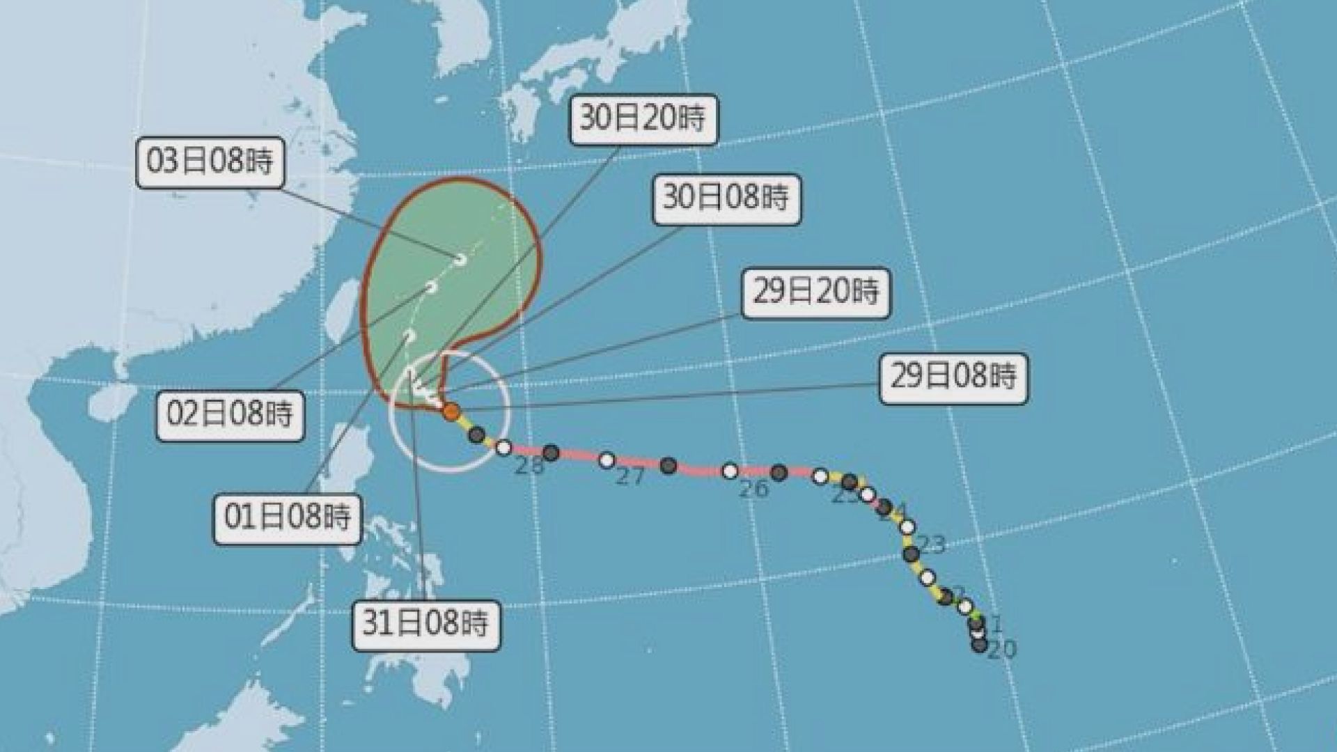 海警機率高「風雨恐持續至週末」 籲盡早固定懸吊物。圖／台視新聞