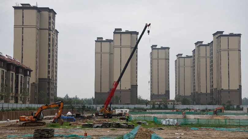 中國自９月以來祭出多項刺激措施來拯救搖搖欲墜的房地產市場。圖／路透社