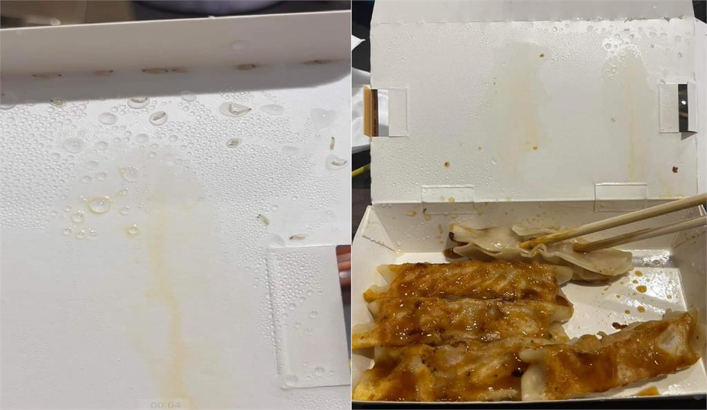 內湖八方雲集某分店，遭投訴有蛆在裡面。圖／翻攝自爆料公社