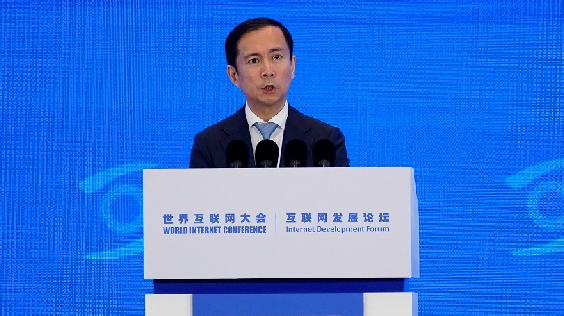 阿里巴巴昨日完成集團管理職務交接，張勇辭去集團主席兼執行長職務。圖／路透社