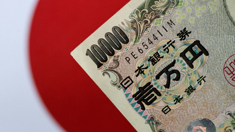 弱勢日圓助漲日股創33年高點。圖／路透社