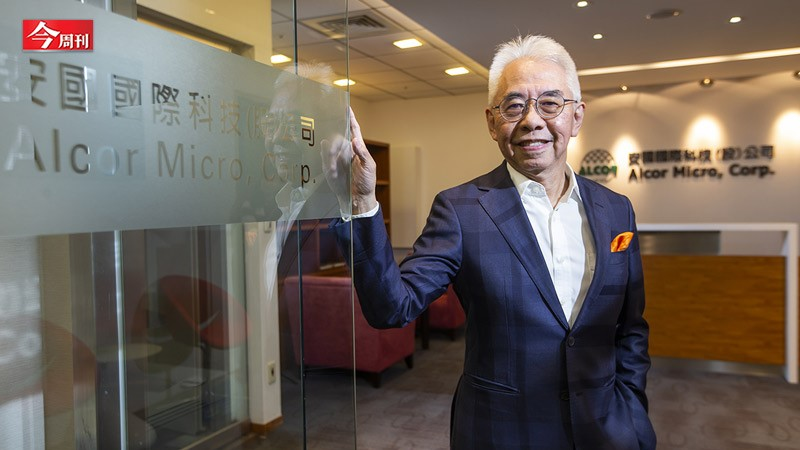 神盾董事長羅森洲。（圖源／今周刊 吳東岳攝影）