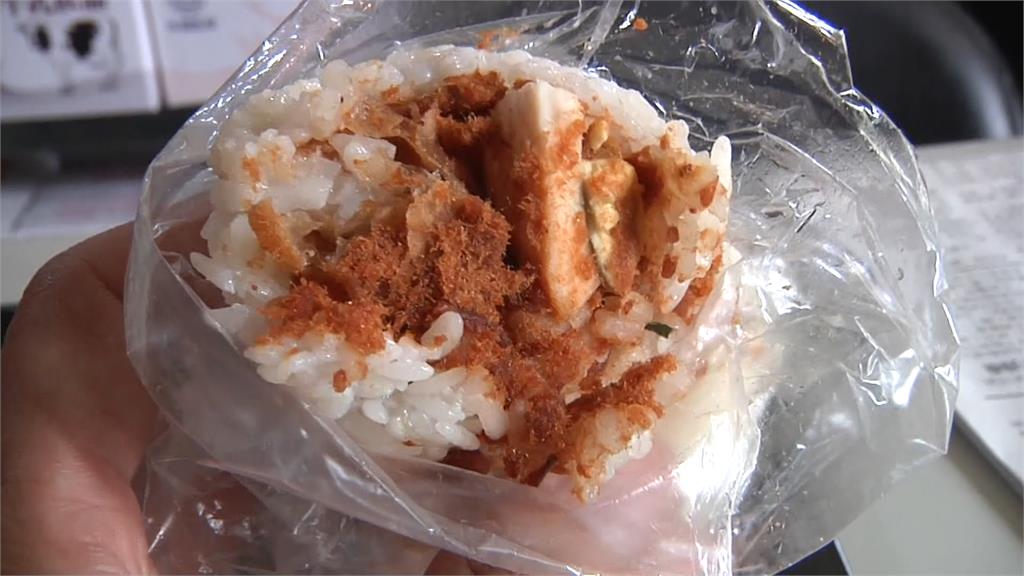 中式早餐暗藏熱量危機，飯糰更是熱量榜首。圖／台視新聞