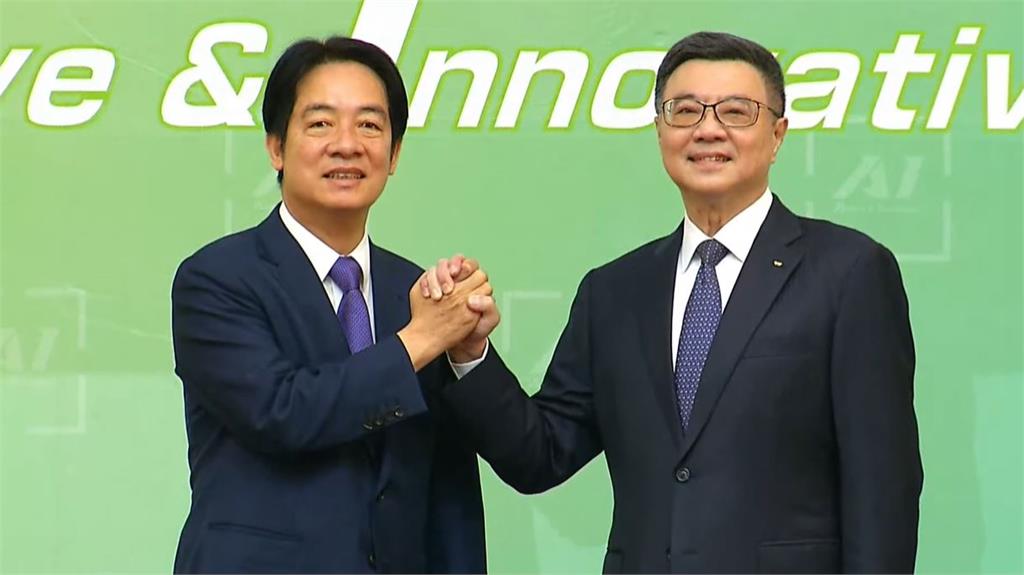 賴清德公布首波人事，由卓榮泰出任閣揆。圖／台視新聞