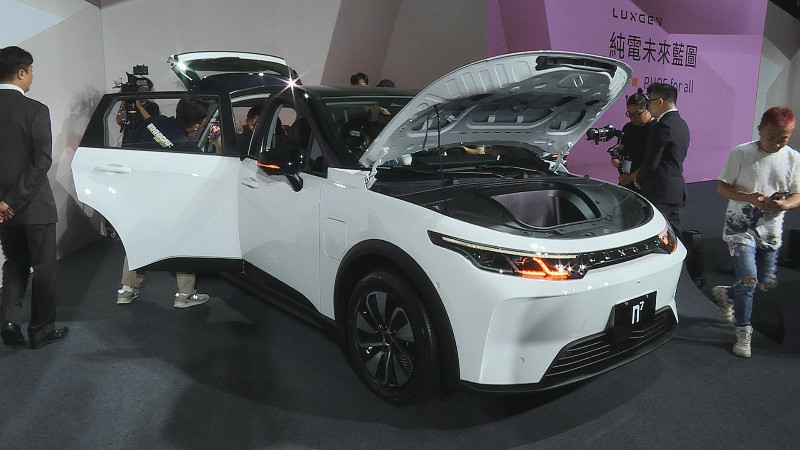 台灣電動車市場寫新里程碑！唯一國產電動車－裕隆納智捷n7，4月放量突破千輛達1,055輛，成功擠下特斯拉首登單月電動車銷售冠軍。圖／非凡新聞網資料照