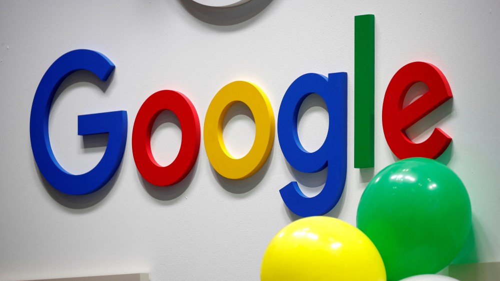 Google I/O大會推AI搜尋引擎，捍衛龍頭地位。（圖／路透社）