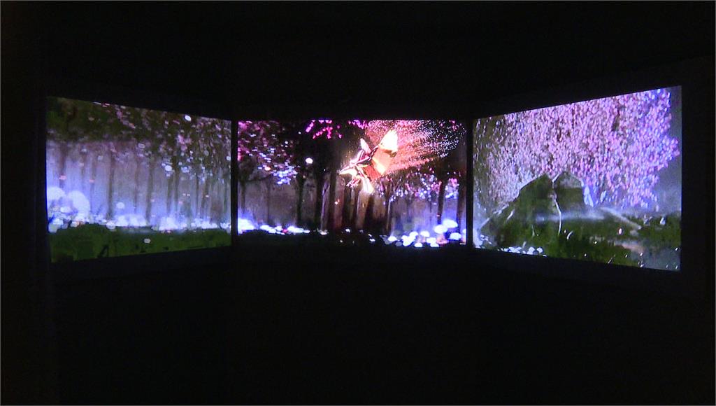 連鎖影城業者引進Screen X影廳，270度全景銀幕，預計暑期登場。圖／台視新聞