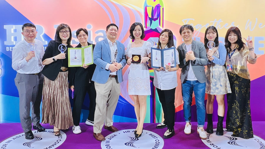 台北— GroupM群邑媒體-WPP旗下的媒體投資集團於2024年再次獲頒「HR Asia 亞洲最佳企業雇主獎」。（圖／群邑提供）