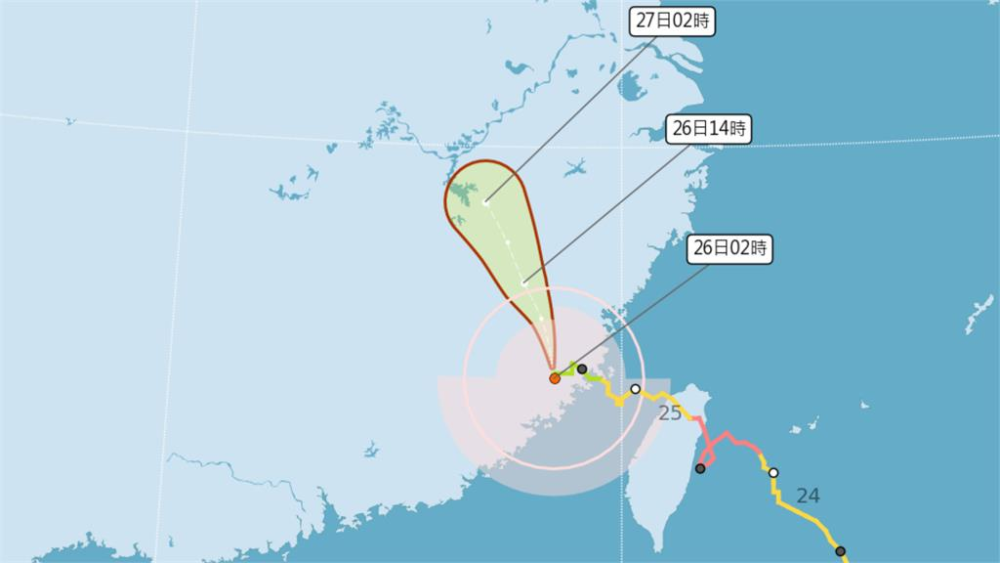凱米颱風8：30解除海陸警！西南風挾帶水氣 中南部恐再迎豪雨