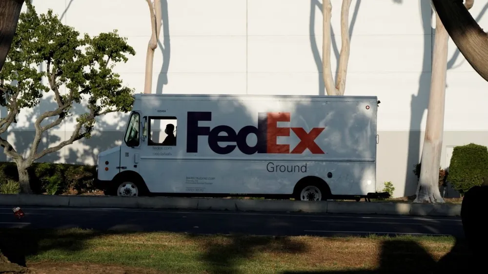 財報差、下修全年財測 Fedex盤後暴跌11%（圖／路透社）