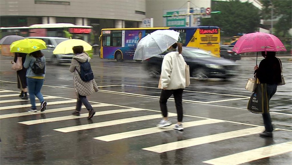 今全台有雨。圖／台視新聞（資料畫面）