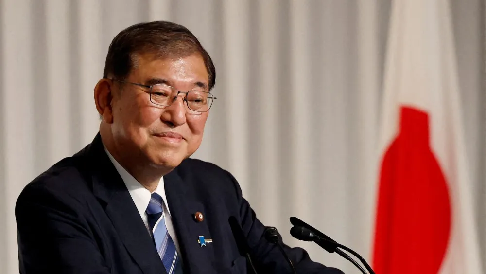 日本首相石破茂（圖／路透社）