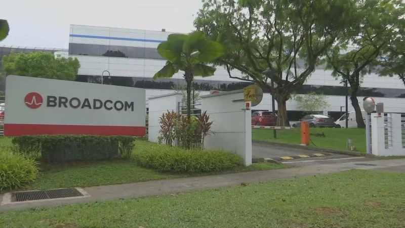 晶片大廠博通（Broadcom）宣布，該公司最新一代乙太網交換器晶片Tomahawk 6系列正式出貨。圖／非凡新聞網資料照