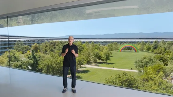蘋果WWDC 2025登場（翻攝自蘋果官網）
