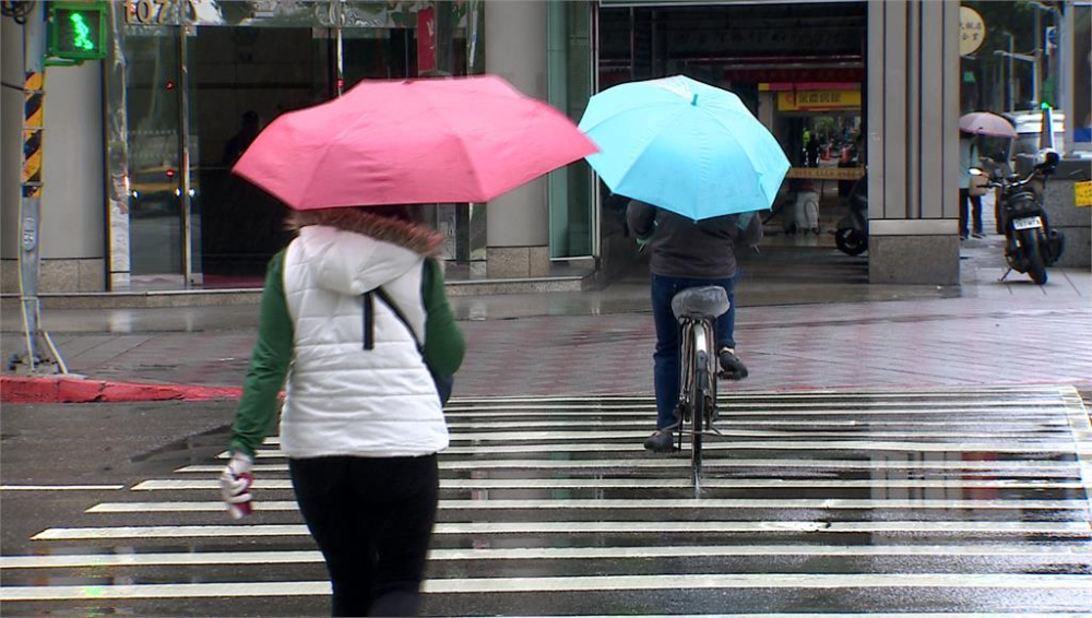 今日全台易有間歇性的降雨。圖／台視新聞（資料畫面）