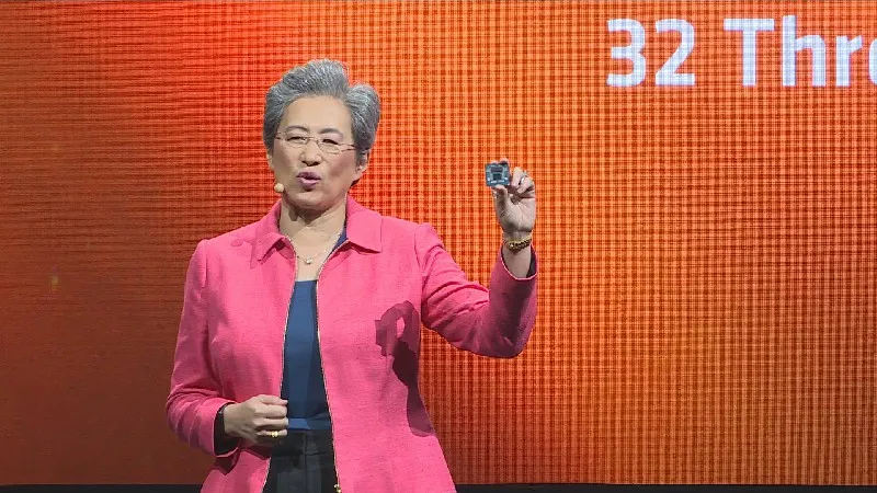 AI晶片大廠超微（AMD）12日於加州聖荷西舉辦Advancing AI 2025，正式宣布MI350系列GPU第三季量產出貨。圖／非凡新聞網資料照