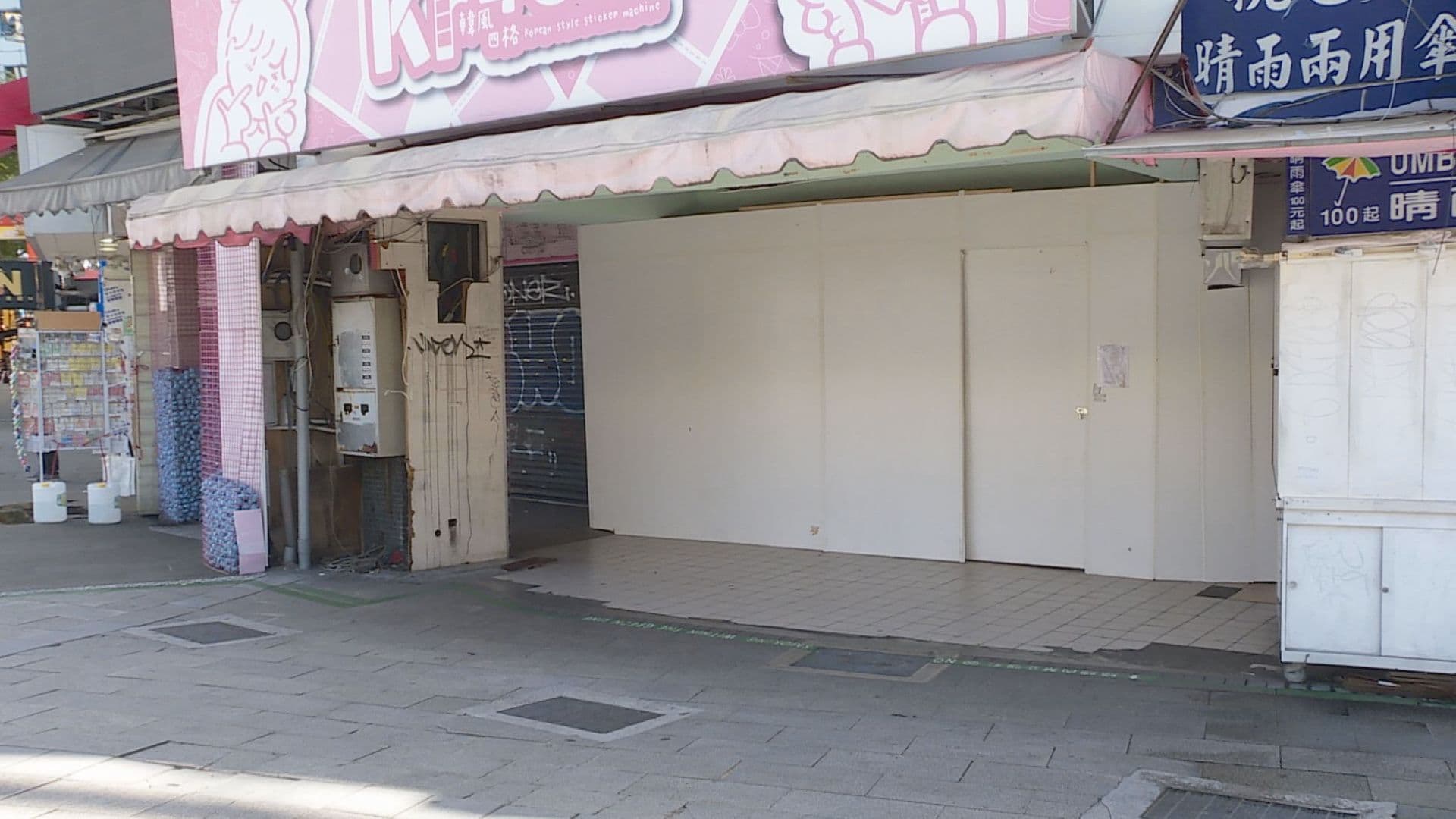 西門町商圈正核心的黃金店面。（圖／非凡新聞）