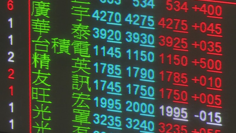受到美國標普500、那斯達克指數續創新高，以及美國與歐盟關稅稅率底定，台股今（28）日早盤一度漲逾200點，不過市場持續關注美台關稅變數，市場趨於觀望，終場上漲48點，以23412點作收，成交量3128億元。記者陳昱志／攝影。