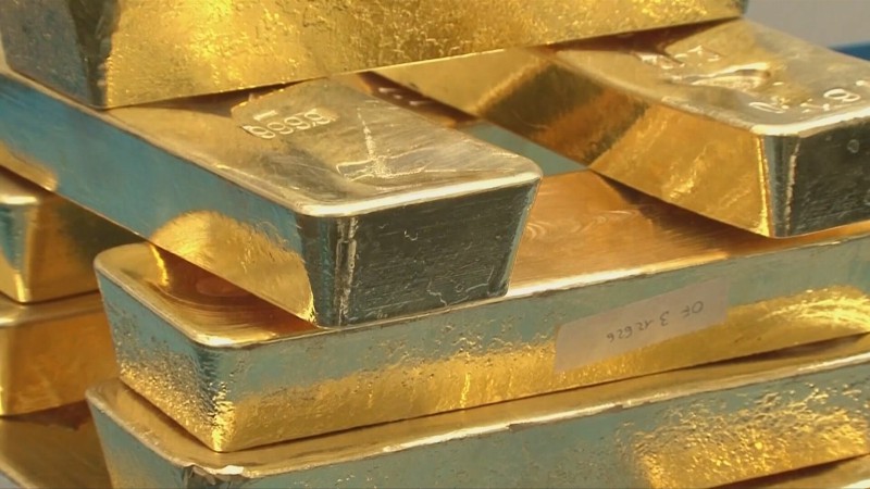 降息預期帶金價衝高 紐約金期飆破3400美元。非凡新聞資料照。