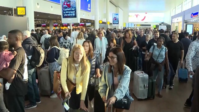 歐洲多機場遭網攻! 航班大亂大批旅客滯留