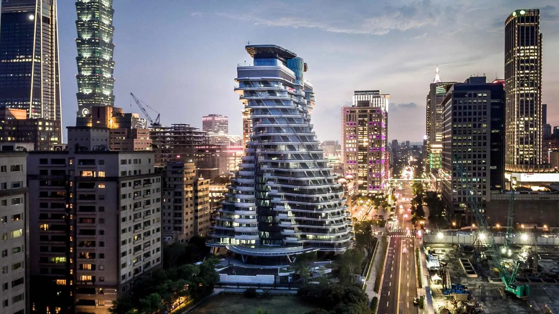 中工旗下建案陶朱隱園示意圖。（圖／中工官網）