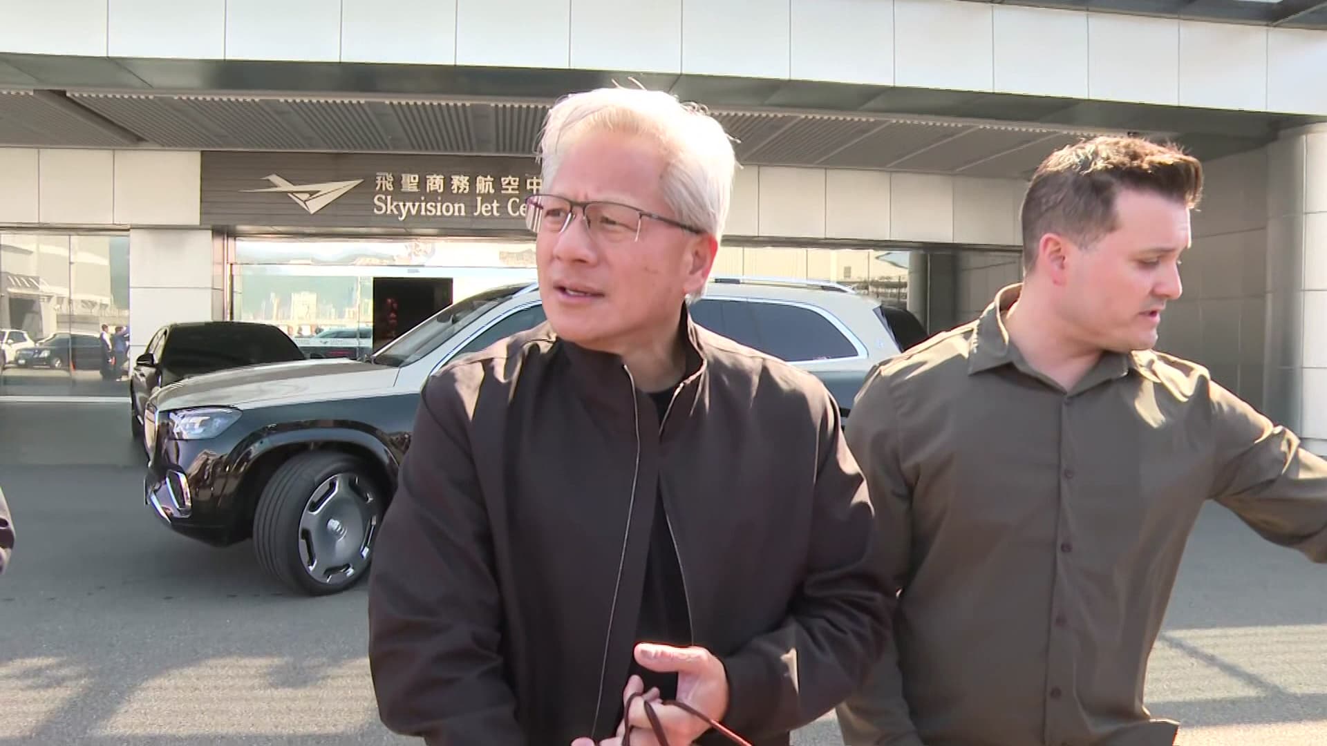 輝達執行長黃仁勳。（圖／非凡新聞）