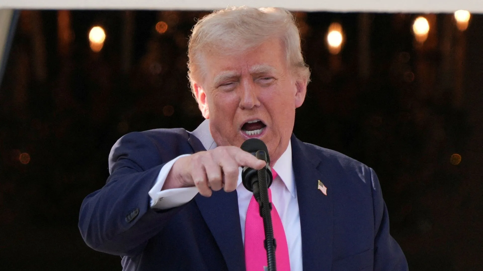 川普狀告美國財政部及國稅局，指控當局非法洩露個人稅務申報資料。（圖／路透社）