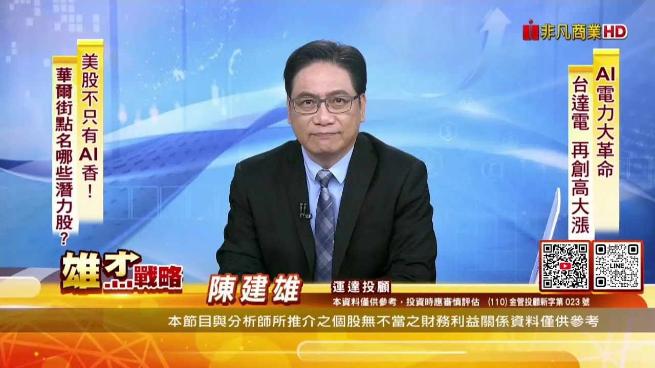 20250918雄才戰略 #陳建雄 #雄才戰略 #運達投顧