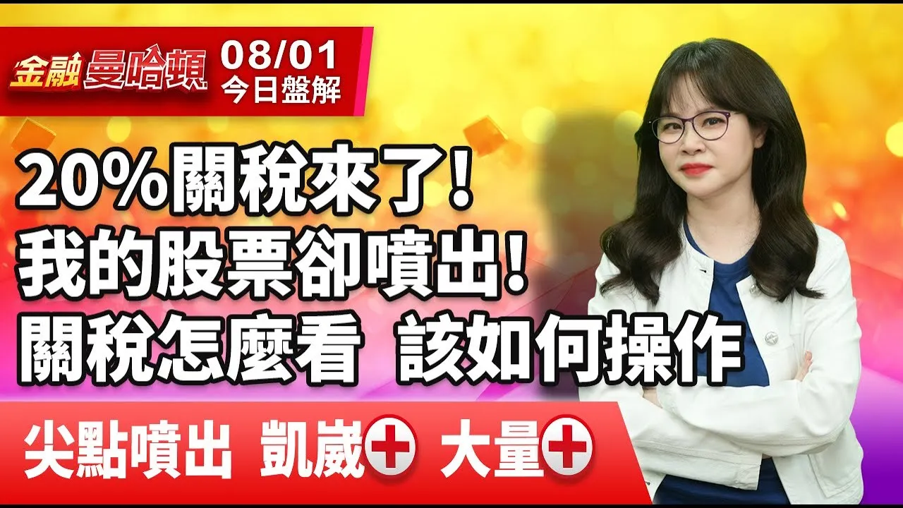 20250801金融曼哈頓 #阮蕙慈 #金融曼哈頓 #大華國際投顧