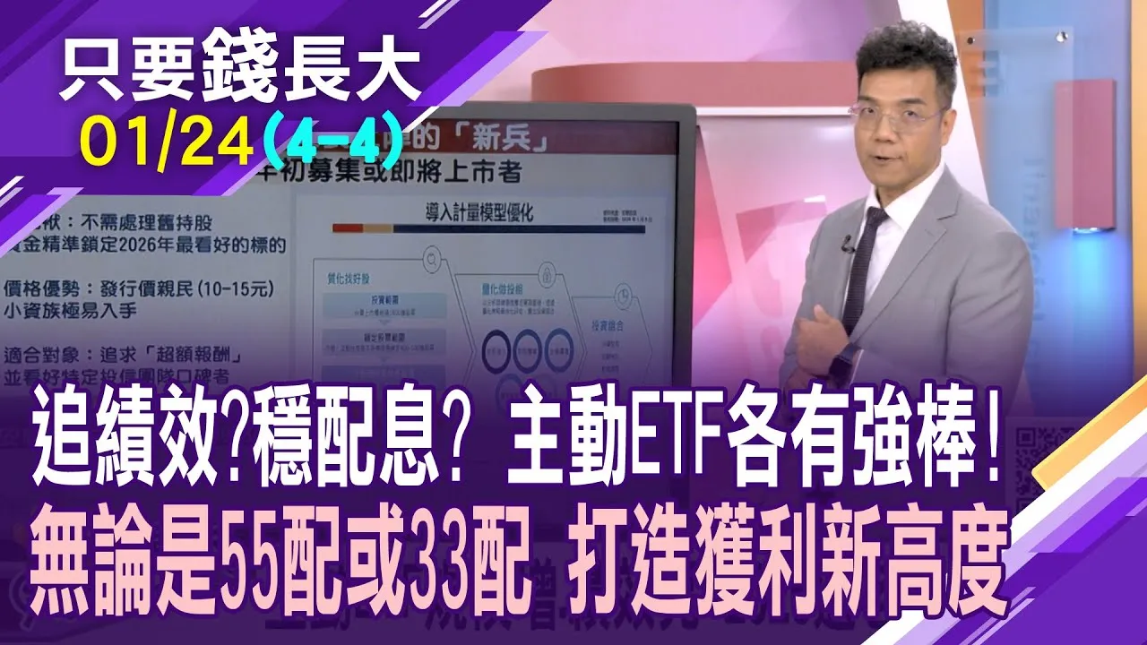 放下我執,別再力守被動ETF 加入主動式ETF戰場拚一搏?各家投信策略大不同 定期定額or單筆誰好?4大模型各有強棒出擊!