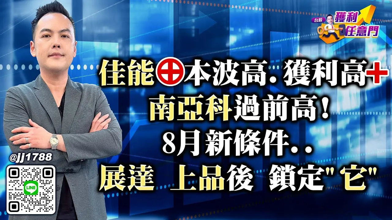 20250808台股獲利任意門 #林建宏 #台股獲利任意門 #永誠國際投顧