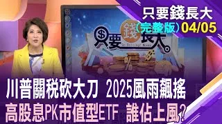 2025風雨飄搖 高股息PK市值型ETF 誰占上風?2025投資關鍵字:川普 投資該如何做好因應準備?高殖利率ETF穿上投資金鐘罩?