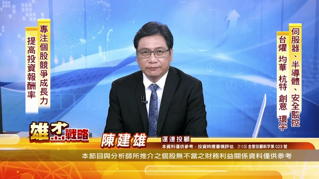 20250630雄才戰略 #陳建雄 #雄才戰略 #運達投顧