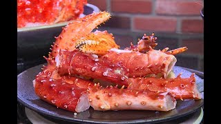 潼阪帝王蟹黑毛牛頂級燒烤