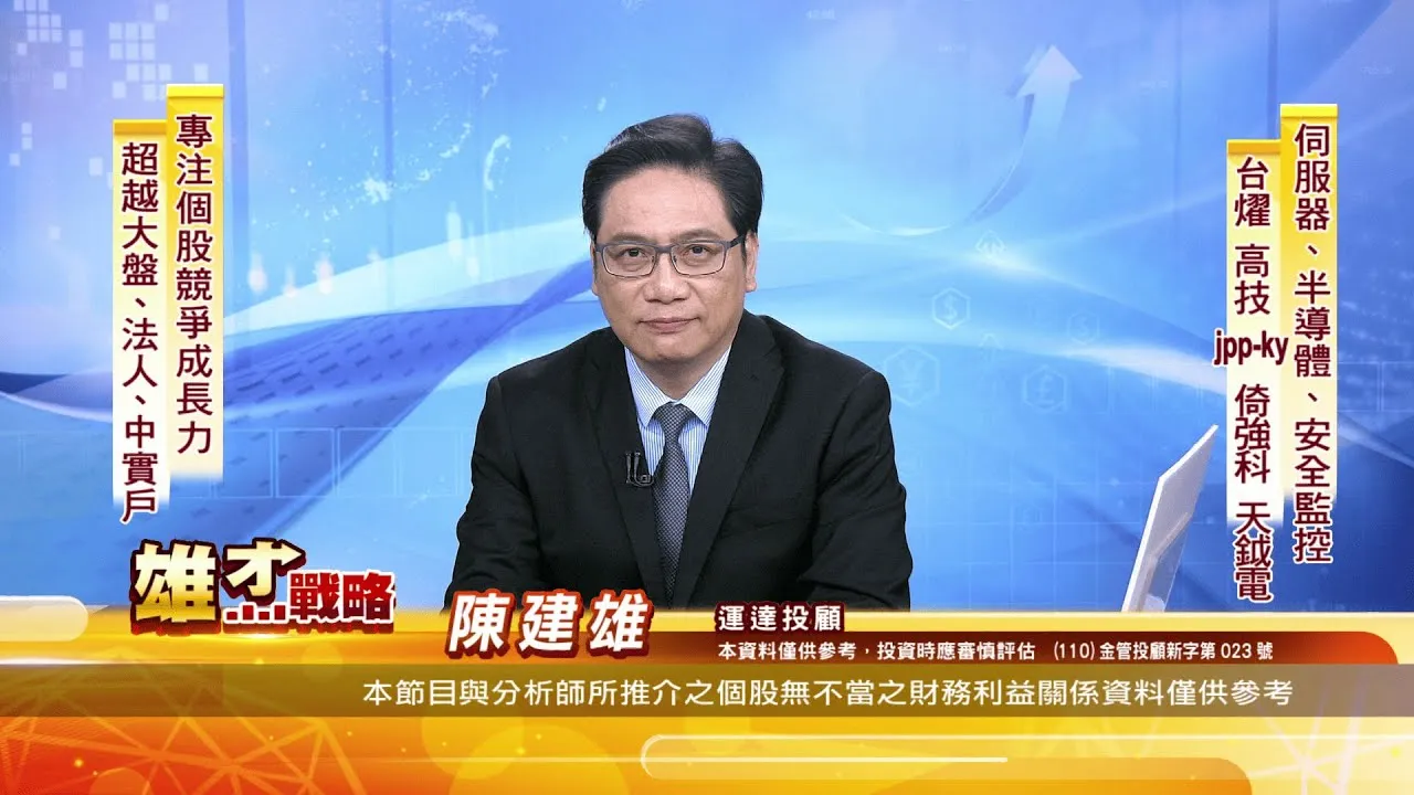 20250617雄才戰略 #陳建雄 #雄才戰略 #運達投顧