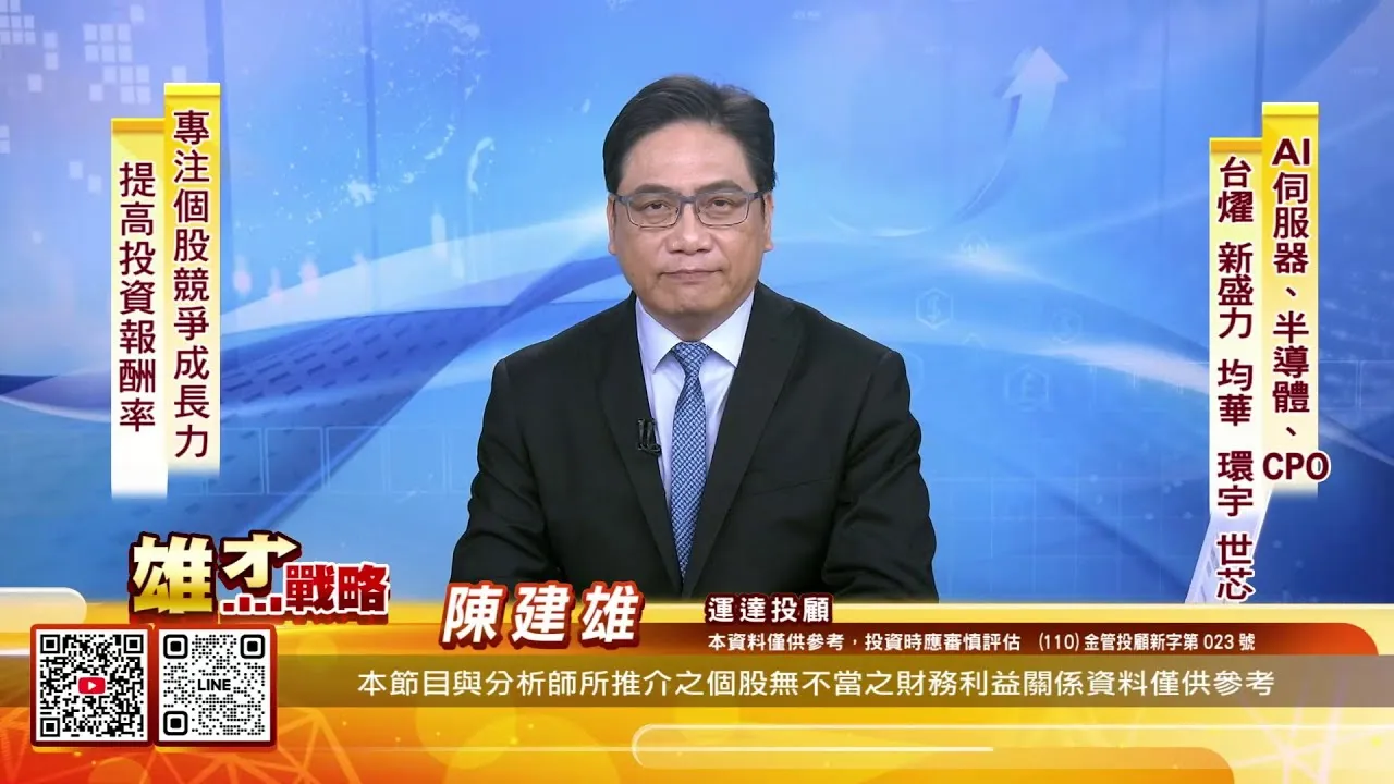 20250711雄才戰略 #陳建雄 #雄才戰略 #運達投顧