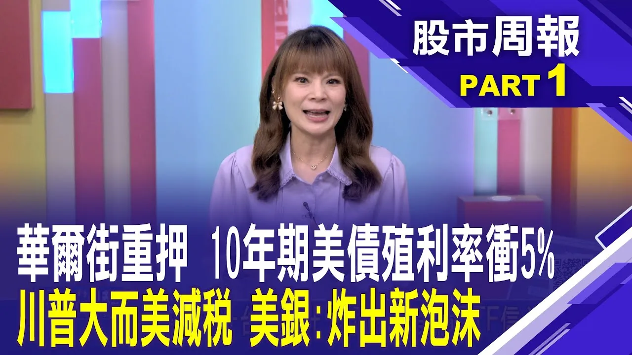 川普減稅+台幣驟升 全面引爆美債ETF信心潰堤?川普減稅降息三連發 美銀警告恐炸出新泡沫?股市周報*曾鐘玉202500608-1(孫嘉明) @ustvbiz