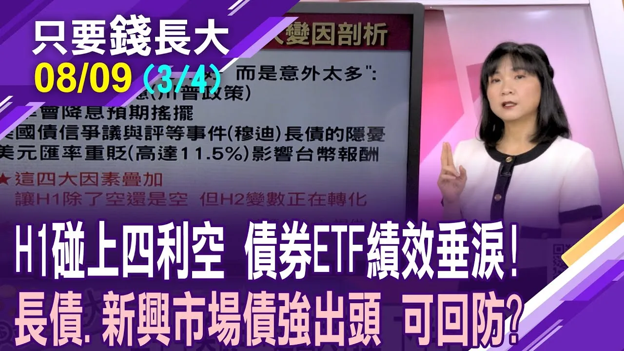 H1美債ETF遇四大利空 下半年逐漸消除障礙?受到匯率波及 短債也難倖免?FED傾向緩降息的節奏下 債券ETF怎隨機應變?
