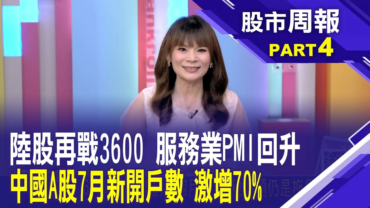高盛：陸股今年有望創歷史新高  配息3兆人民幣！上證指數今年揚眉吐氣 綜觀現況+多空因素大剖析股市周報*曾鐘玉20250810-4(柯孟聰) @ustvbiz